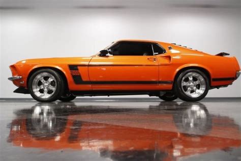 1969 Ford Mustang Mach 1boss 302 Clone 139 Miles Orange Fastback 351