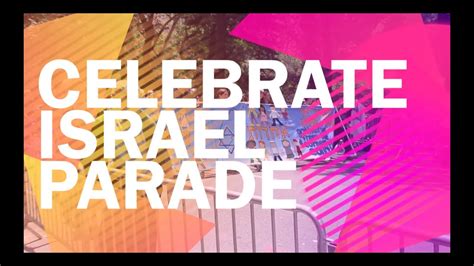 Celebrate Israel Parade Togetheronfifth Celebrate68 Youtube