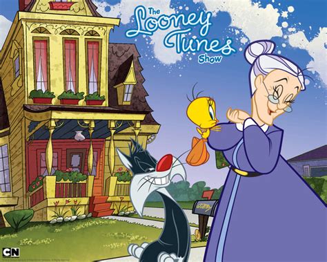 Image Granny Sylvester Tweety The Looney Tunes Show Wiki