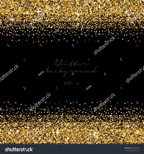 100 Epic Best Black Background With Gold Glitter Border Quotes About