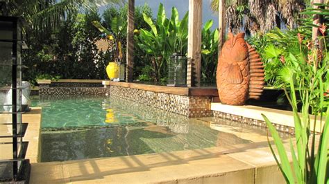 Pool Landscaping Balinese Pool Landscaping Ideas