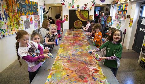 Organizing A Spray Painting Workshop For Underprivileged Children