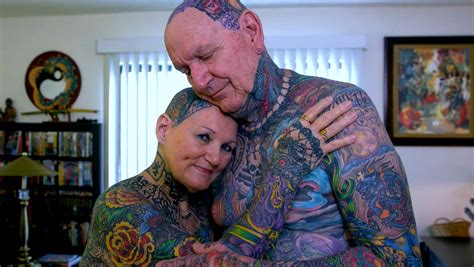 video an up close look at the world s most tattooed senior citizens guinness world records