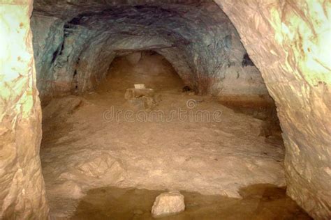 Mysterious Path Through The Cave Stock Photo Image Of Limestone