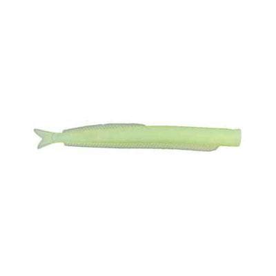 Sand Eel Lure Tail Pale Green Color 4 Inch 5g Small 3 Pack