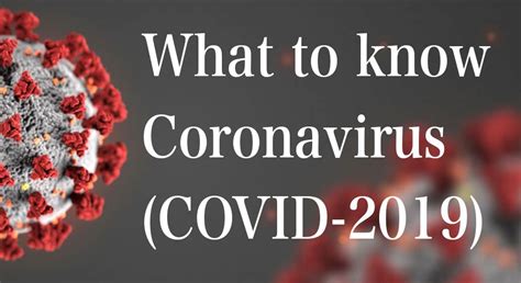 Coronavirus COVID 19 Frequently Asked Questions Congressman