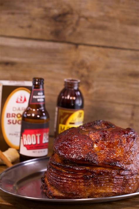 spice up your ham with this root beer and ginger glaze ham glaze ham glaze recipe food