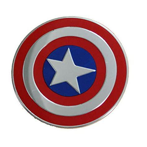 Candd Visionary Marvel Comics Retro Captain America Shield B Metal