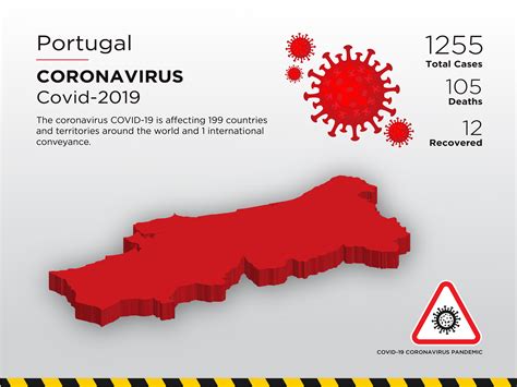Total cases, death rate, recovered cases, news & videos. Portugal Affected Country Map of Coronavirus 952839 ...