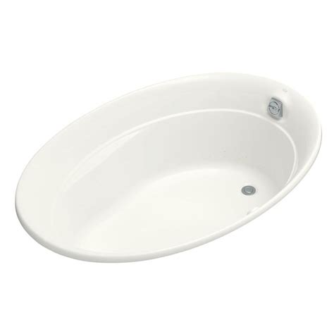 This site is protected by recaptcha and the google privacy policy and terms of service apply. KOHLER Serif BubbleMassage 5 ft. Acrylic Oval Drop-in ...