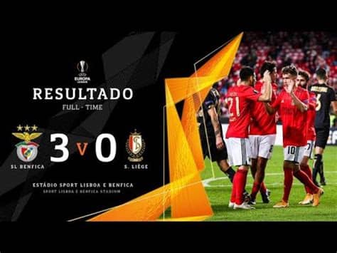 O benfica respondeu quatro minutos depois com everton a rematar para o empate. SL BENFICA 3-0 STANDARD LIÉGE | SEMANA EUROPEIA MÁGICA ...