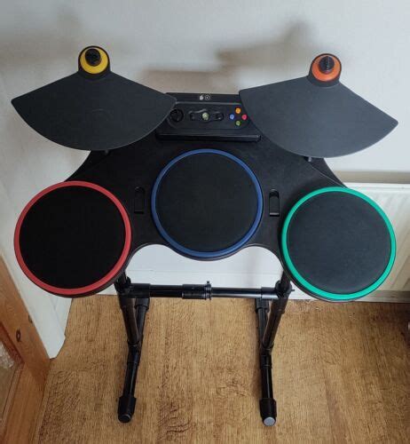 Guitar Hero World Tour Xbox 360 Wireless Drum Kit Drums Controller Ebay