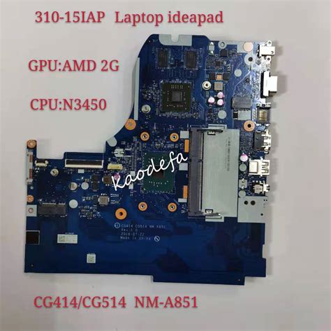 Placa Base Para Lenovo Ideapad 310 15iap Cpun3450 N4200 Gpuamd 2g