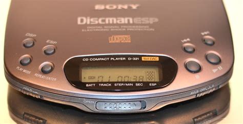 Sony D 321 Discman Walkman Portable Cd Player Hi End