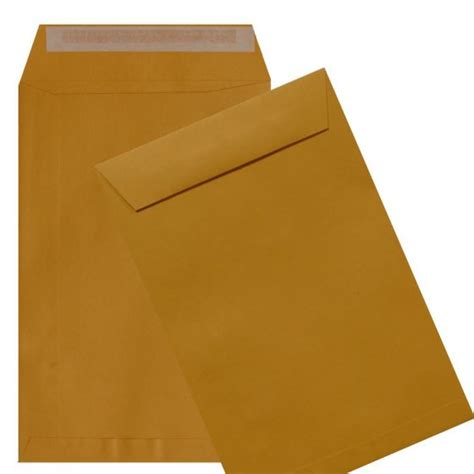 Catalog Envelopes 28lb Brown Kraft Peel To Seal 6 X 9 500 Pk