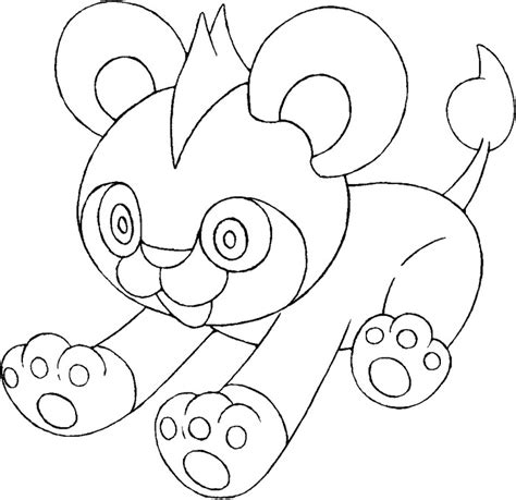 Litleo Pokemon Coloring Pages