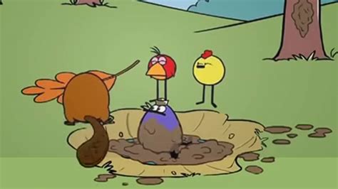 Peep And The Big Wide World Peep Mud Muddle Funny Cartoons Youtube