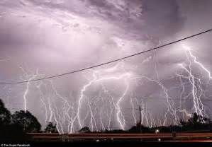Lightning Storm Hits Western Australia After Queensland Suffers With