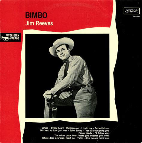 Jim Reeves Bimbo Lp 49448 Vinylsinglesnl