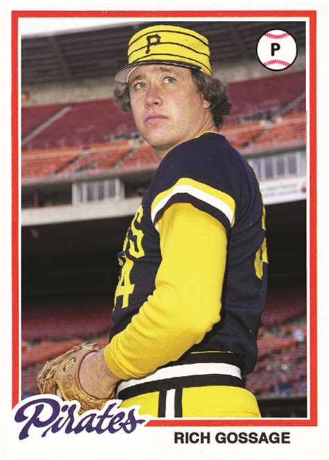 When Topps Had Baseballs Gimmie A Do Over 1978 Rich Gossage