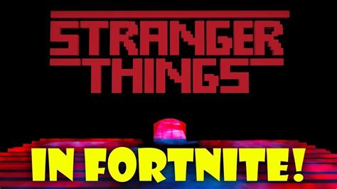 Leave a comment & help me reach 7000 subscribers! Fortnite stranger things chapter 1 mappa creativa - YouTube