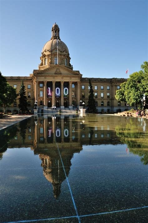 Edmonton Legislature Building Alberta Canada Beautiful Sights