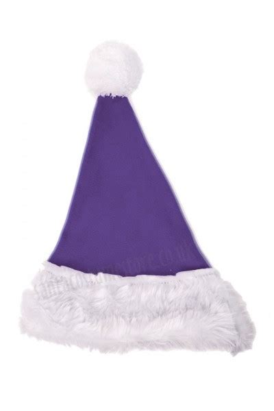Royal Purple Santas Hat For Children