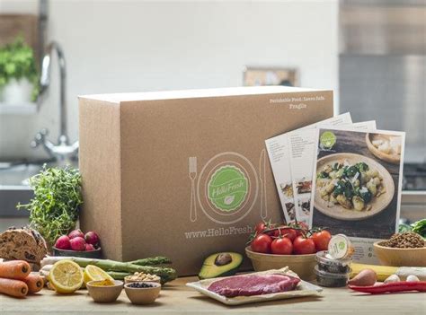Organic food delivery services are exactly what they say on the tin; HelloFresh food delivery service offers Jamie Oliver recipes