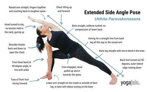 Yoga Extended Side Angle Pose