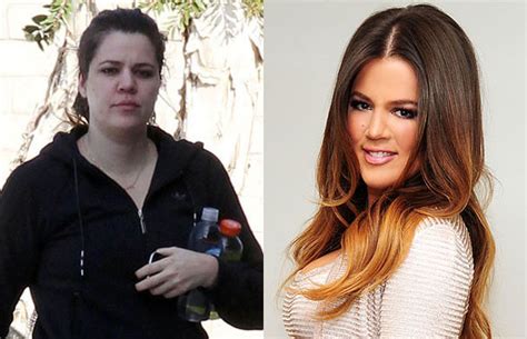 48 Photos Of Celebrities Without Makeup Khloe Kardashian Without