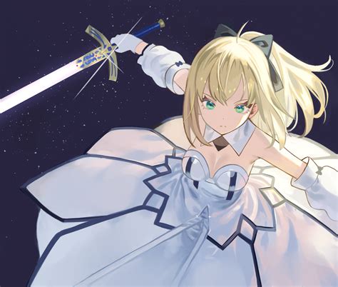 Saber Lily Saber Fatestay Night Image By Libre1907 2930115
