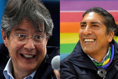 Tensión en Ecuador el correísta Andrés Arauz y el conservador Guillero
