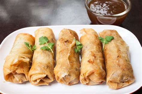 How To Use Spring Roll Skins Spring Roll Skin Spring Rolls Food