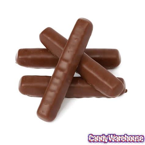 Milk Chocolate Covered Orange Jelly Candy Sticks 105 Ounce T Box