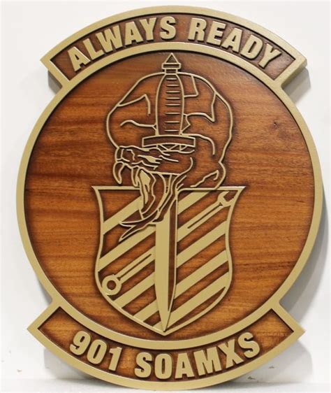3d Painted Wood Bronze Brass Silver Air Force Plaques