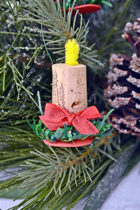 xmas diy cork ornaments how to make adorable wine cork reindeer pop the cork early with this