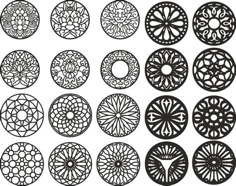 Free Cnc Patterns Free Dxf Files And Vectors Free Vector