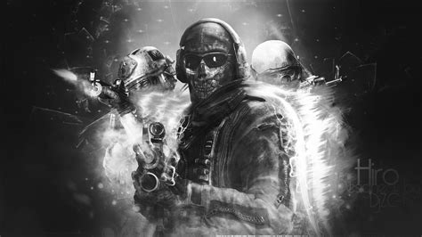 Djzgfx Graphics Modern Warfare 2 Ghost Wallpaper Hd
