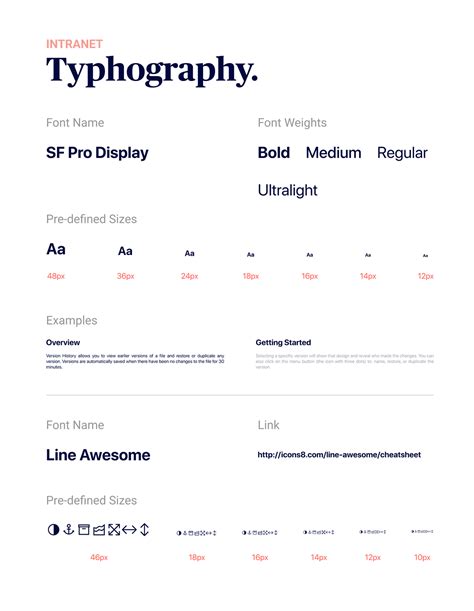 Intranet Style Guide on Behance in 2020 | Web style guide, Style guide design, Style guides