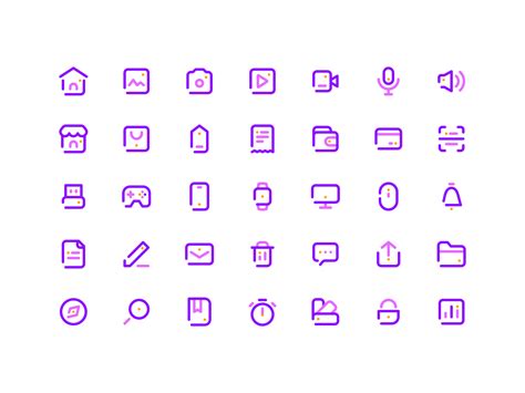 35 Simple Line Icons Search By Muzli