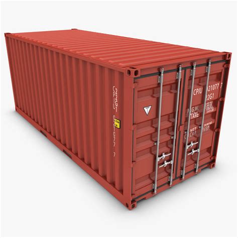 Shipping Container 3d Model Revit