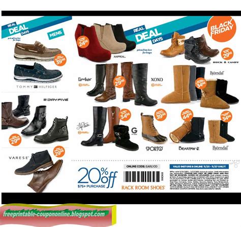 printable coupons 2021 rack room shoes coupons