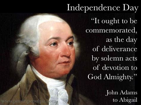 John Adams Given The Sacrifices Required Of All Involved His Point Is