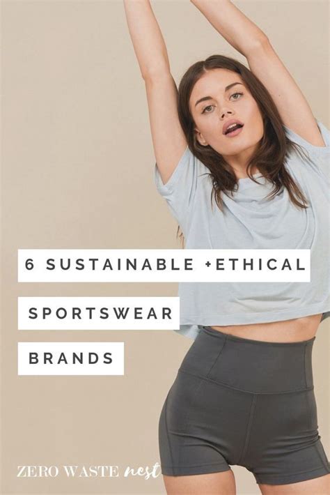 6 Sustainable Ethical Sportswear Brands Zero Waste Nest Ethical