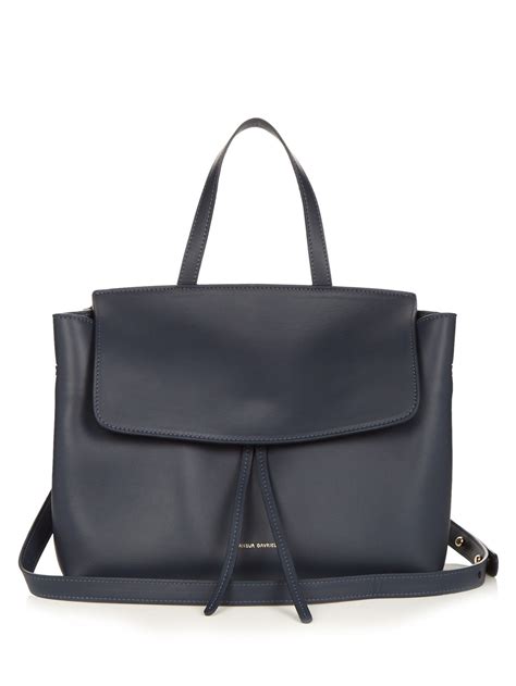 Mini Lady top-handle leather bag | Mansur Gavriel | MATCHESFASHION.COM US | Leather, Mansur ...