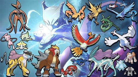 Lista De Pokemon Legendarios De Todas Las Regiones Mayoría Lista