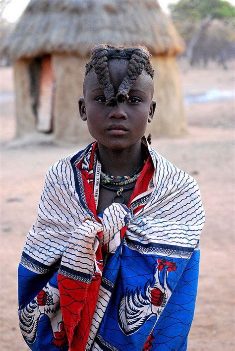 Young Himba Girl Namibia Himba Girl Africa People