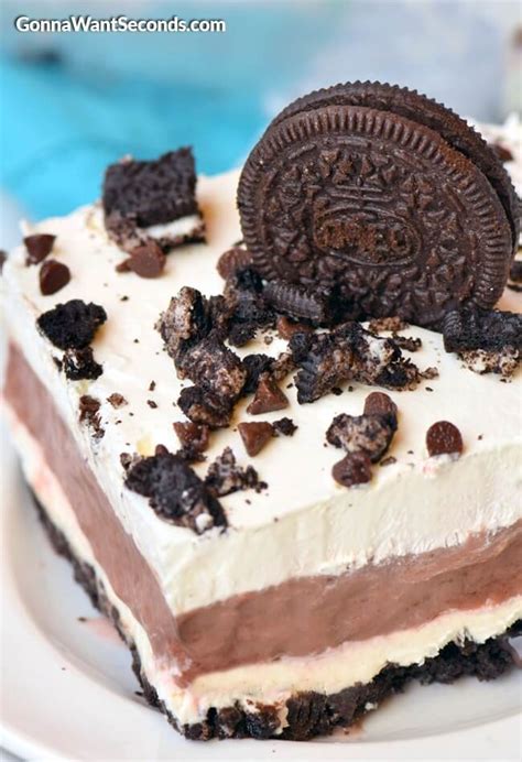 Easy to make dessert recipes: Easy Chocolate Lasagna - Gonna Want Seconds