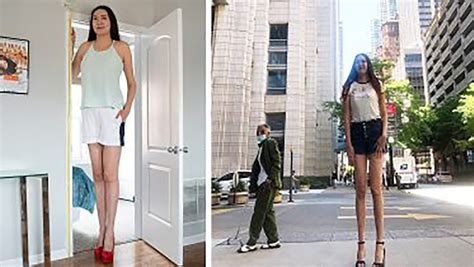 Scopri la modella alta oltre metri afferma di avere le gambe più lunghe del mondo Donnaweb net