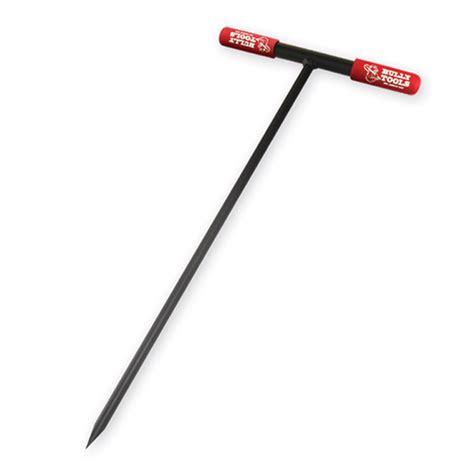 Home gardeners who give their plants these. Bully Tools 99202 Soil Probe with Steel T-Style Handle and ...